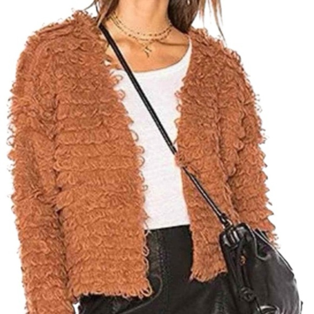 E & M Textured cardigan